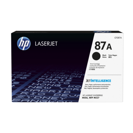HP laserjet černý toner, CF287A originální