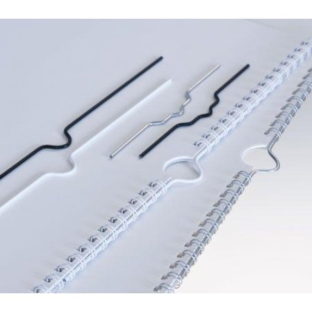 háčky 400 mm černé do kalendářové vazby, 100ks, obr. 1