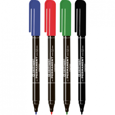 Permanentní popisovač Centropen 2846, sada 4 barev, obr. 1