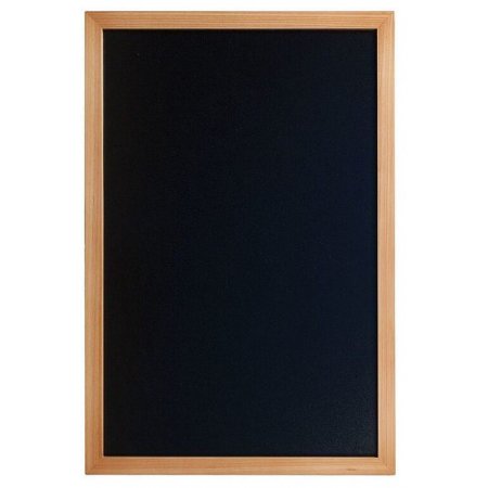 Nástěnná popisovací tabule WOODY s popisovačem, 40x60 cm, teak, obr. 1