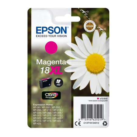 Epson Singlepack Magenta 18XL Claria Home Ink originální