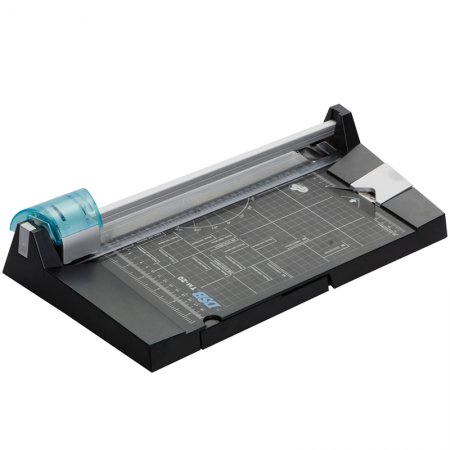 kotoučová řezačka papíru DSB TM 20, max. formát  A4,  5 měnitelných typů řezu, obr. 1