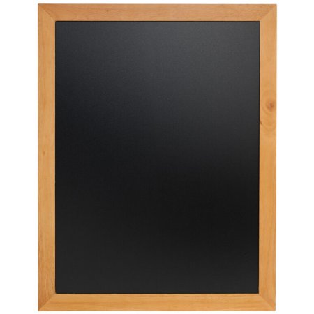 Nástěnná popisovací tabule UNIVERSAL, 70x90 cm, teak