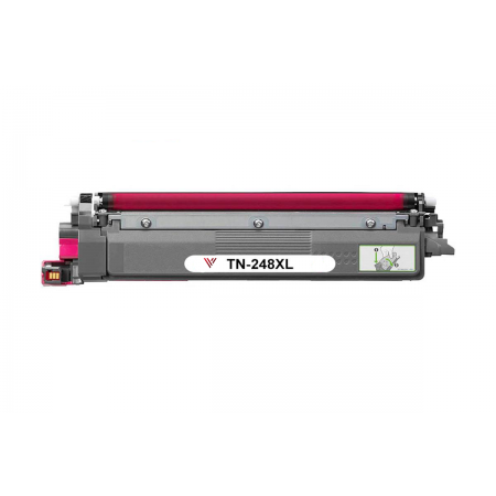 Brother TN-248XL M - kompatibilní magenta toner, XL kapacita s novým čipem