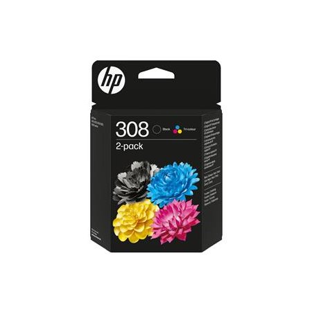 HP 308 sada ink. náplň kombin. balení, 6L6S6UE originální