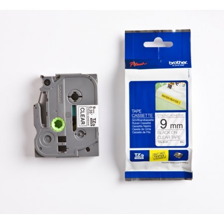 TZE-S121 průsvitná / černá, 9mm originální