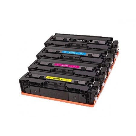 HP 207A - kompatibilní sada tonerů CMYK, bez čipů 