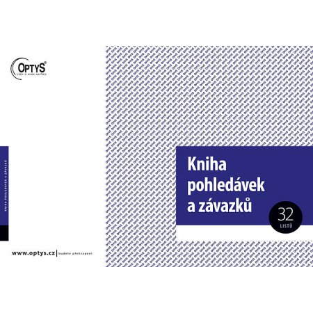 Kniha pohledávek a závazků A4, obr. 1