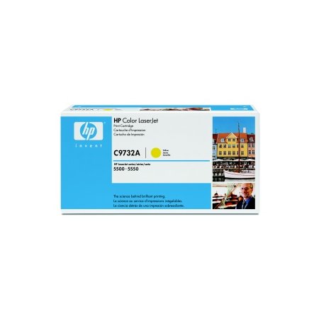 HP Color LaserJet žlutý toner, C9732A originální