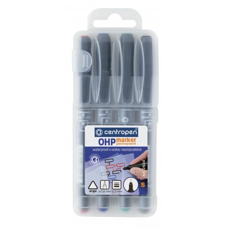 Permanentní popisovač Centropen 2634, sada 4ks, obr. 1