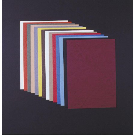 Spodní desky DELTA A4 bílé, pro kroužkovou vazbu, 100ks