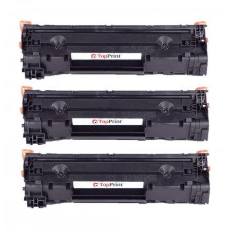 HP CB435A - kompatibilní multipack 3ks toner 35A, Topprint
