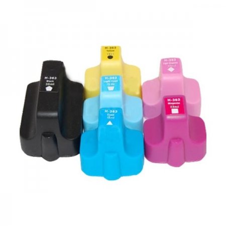 HP 363XL CMYK+LC+LM - kompatibilní  sada 6 barev