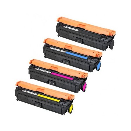 HP CE340A, CE341A, CE342A, CE343A - renovovaná sada 4 barev kazet 651A