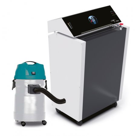 Perforátor kartonu KOBRA FLEXPACK s kompletním systémem sběru prachu DCS-500, obr. 1