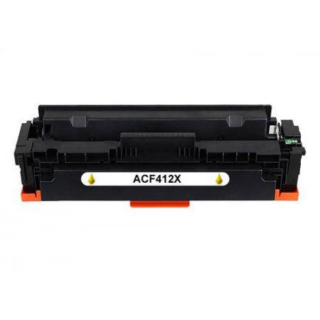 HP CF412X - kompatibilní toner 410X, žlutá