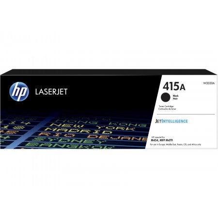 HP 415A Black LaserJet Toner Cartridge, W2030A originální