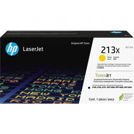 HP W2132X, yellow toner. kazeta HP LaserJet 213X originální