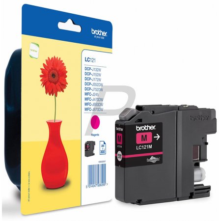 LC-121M (inkoust magenta, 300 str.) originální