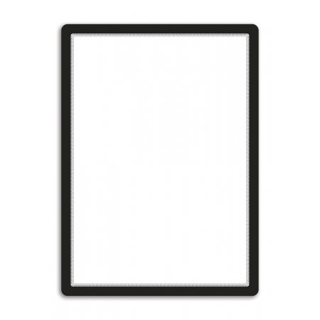 Magneto - samolepicí rámeček, A2, antireflex. PVC, černý