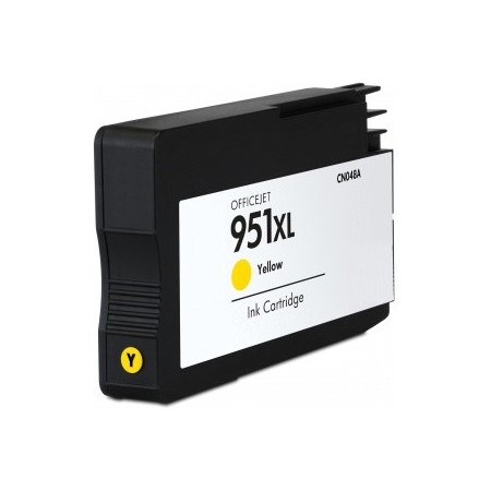 HP CN048A - kompatibilní cartridge 951XL žlutá s plnohodnotným čipem 