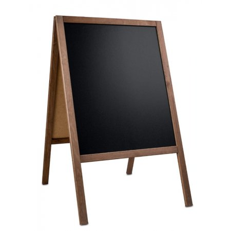 Dřevěný reklamní stojan Classic M 100 x 60 cm, interiérový, obr. 1