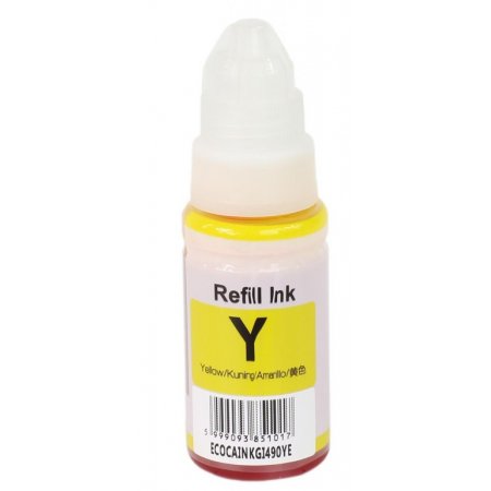 Canon GI-490Y - kompatibilní žlutá náplň (70ml)