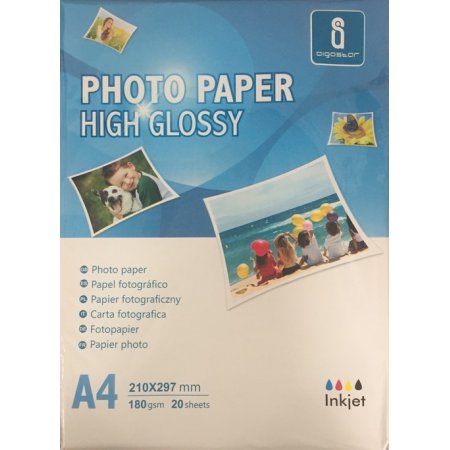Fotopapír A4 lesklý, 180g, 20listů