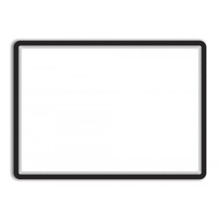 Magneto - samolepicí rámeček, A3, antireflex. PVC, šedý - 2 ks