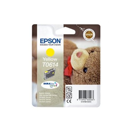 EPSON Ink žlutý pro Stylus D68/D88/DX3850/DX4850 T0614 DURABrite originální