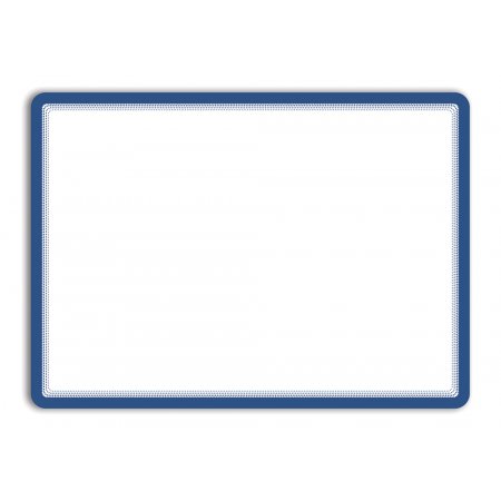 Magneto - samolepicí rámeček, A3, antireflex. PVC, modrý - 2 ks
