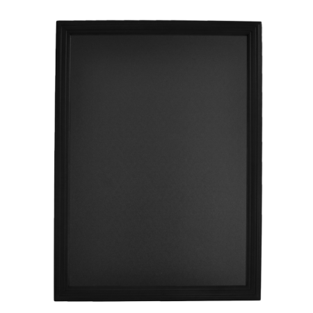 Nástěnná popisovací tabule UNIVERSAL, 60x80 cm, černá, obr. 1