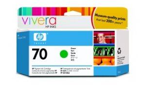 HP no 70 zelená inkoustová kazeta, C9457A originální