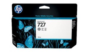 HP no 727 - šedá inkoustová kazeta velká, B3P24A originální