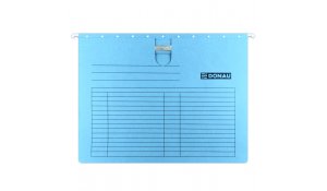 závěsné desky s rychlovazačem, A4, karton modré, 25ks