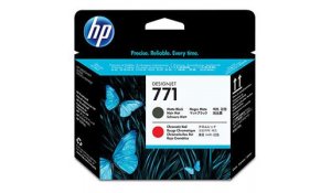 HP no 771 - černá/červená tisková hlava, CE017A originální