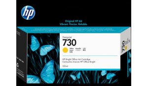 HP 730 130-ml Yellow Ink Cartridge  originální