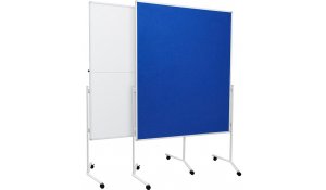 Moderační textilní tabule šedá 120x150 cm