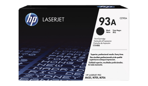 HP 93A tisková kazeta černá, CZ192A originální