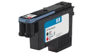 HP no 73 matná černá a chrom. červená tisk. hlava originální