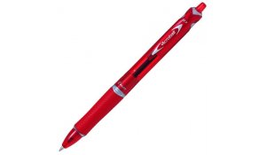 Kuličkové pero Pilot Acroball, červená