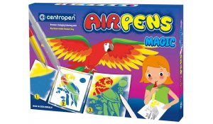 foukací fixy na papír, centropen 1549, sada 11 barev Magic
