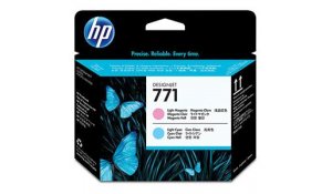 HP no 771 - sv.purpurov/sv.azur tisk.hlava, CE019A originální