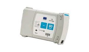 HP C4846A - kompatibilní cartridge s hp 80XL cyan