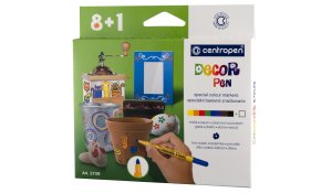 Decor pen Centropen 2738, sada 9 barev