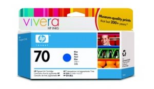 HP no 70 modrá inkoustová kazeta, C9458A originální