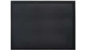 Nástěnná popisovací tabule WOODY s popisovačem, 60x80 cm, černá