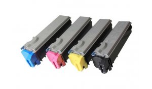 Kyocera Mita TK-520 - renovovaná sada CMYK tonerových kazet