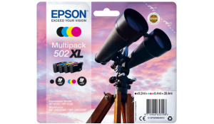 EPSON multipack 4 barvy,502XL,Ink,XL originální