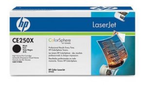 HP tisková kazeta černá velká, CE250X originální